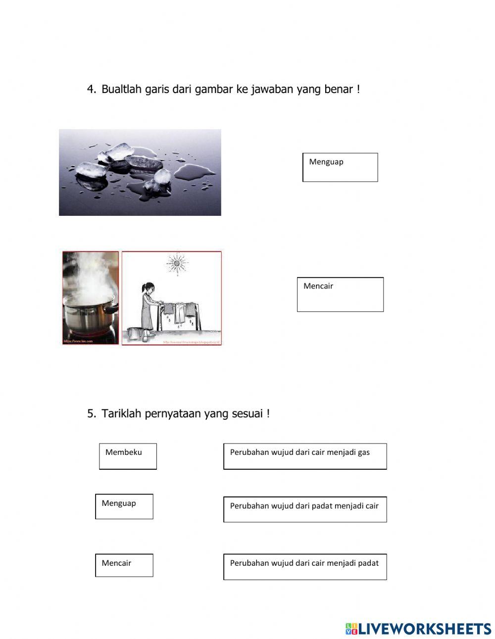 Zat dan perubahannya