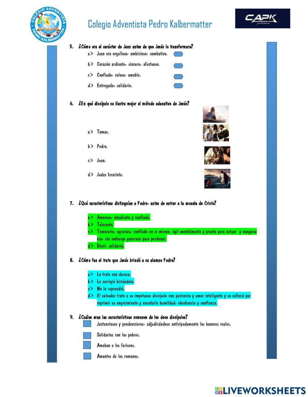 La Educación EG:whitte.