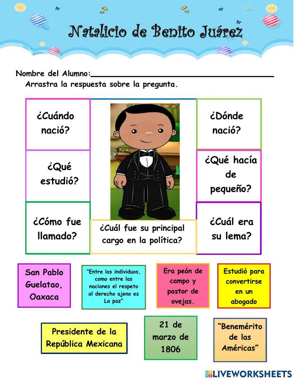 Natalicio de Benito Juárez