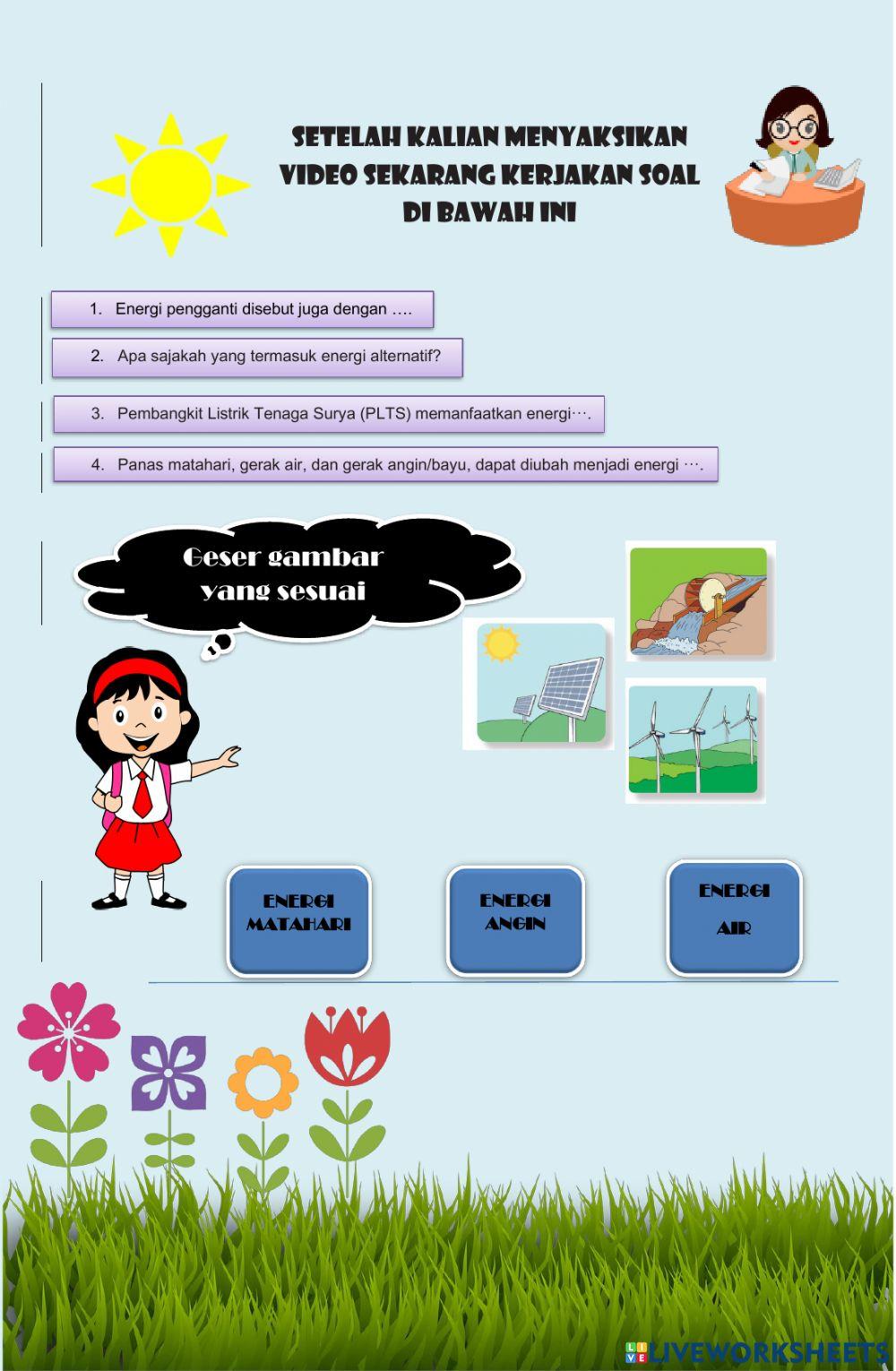 Tema6 Subtema 3 Energi Alternatif