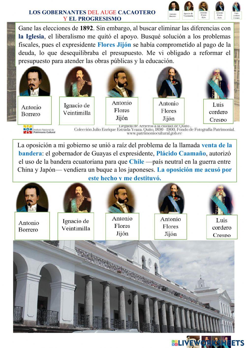 Gobiernos del progresismo