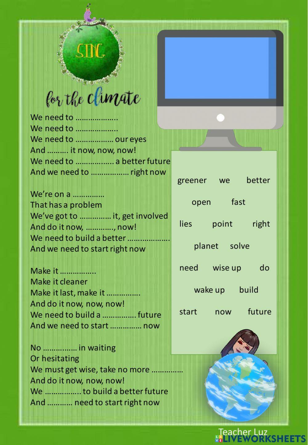 Sing for the Climate