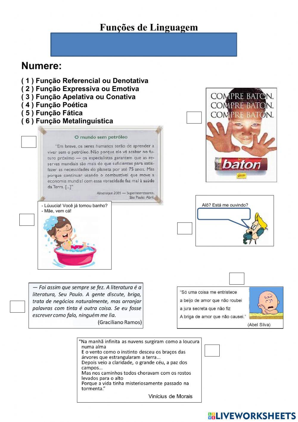 Funções da linguagem