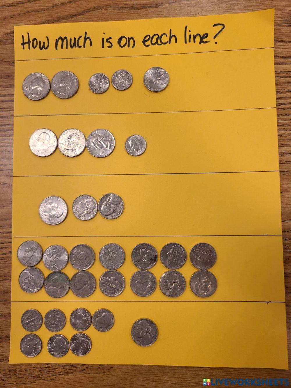 More coin counting