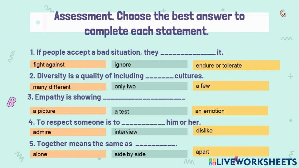 HFW week 28 Assessment