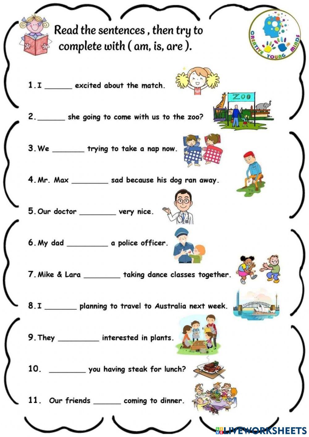 Present Simple to be