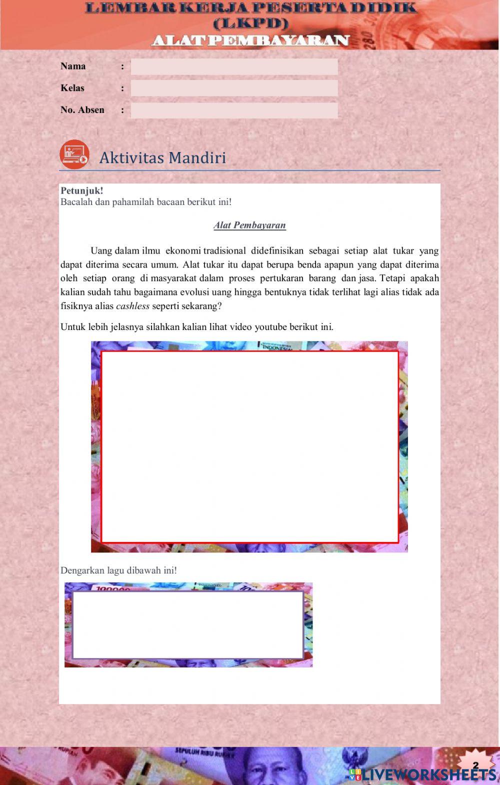 Ekonomi Alat Pembayaran