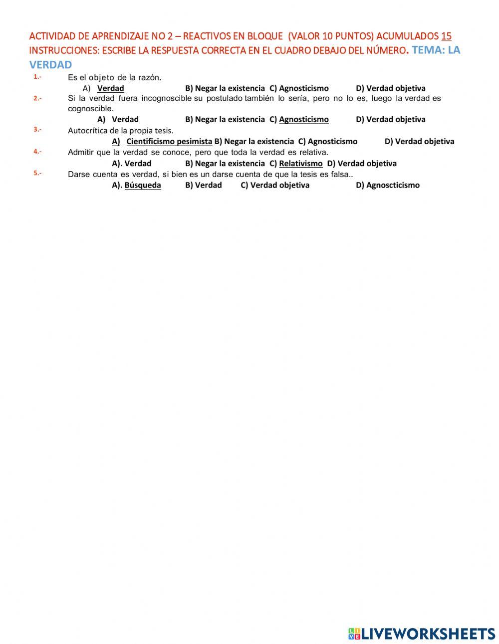 Teoria del conocimiento 2