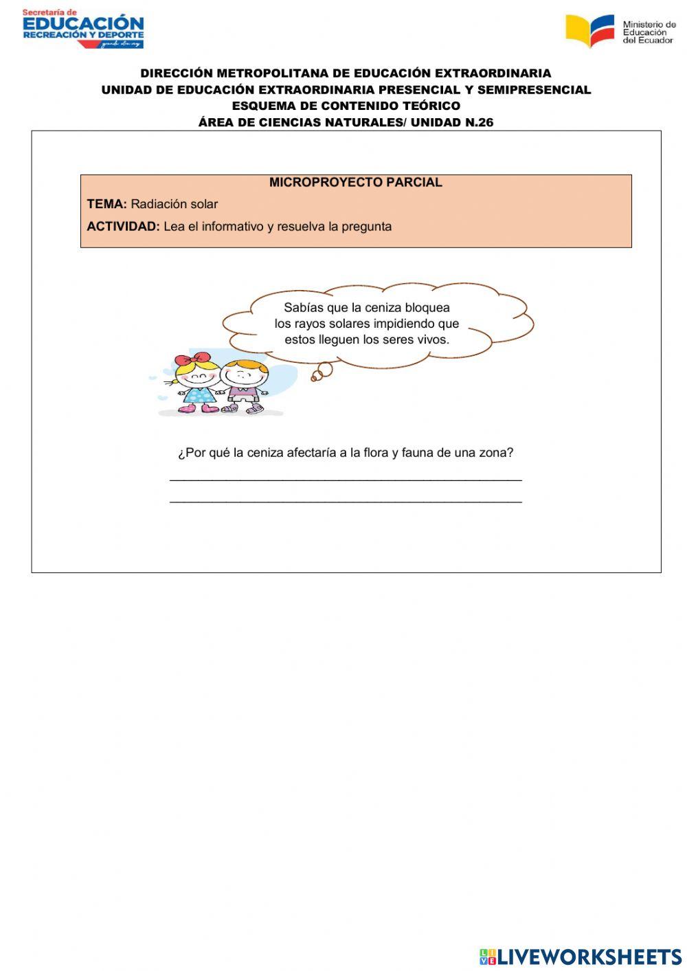 Ciencias Naturales Unidad 26