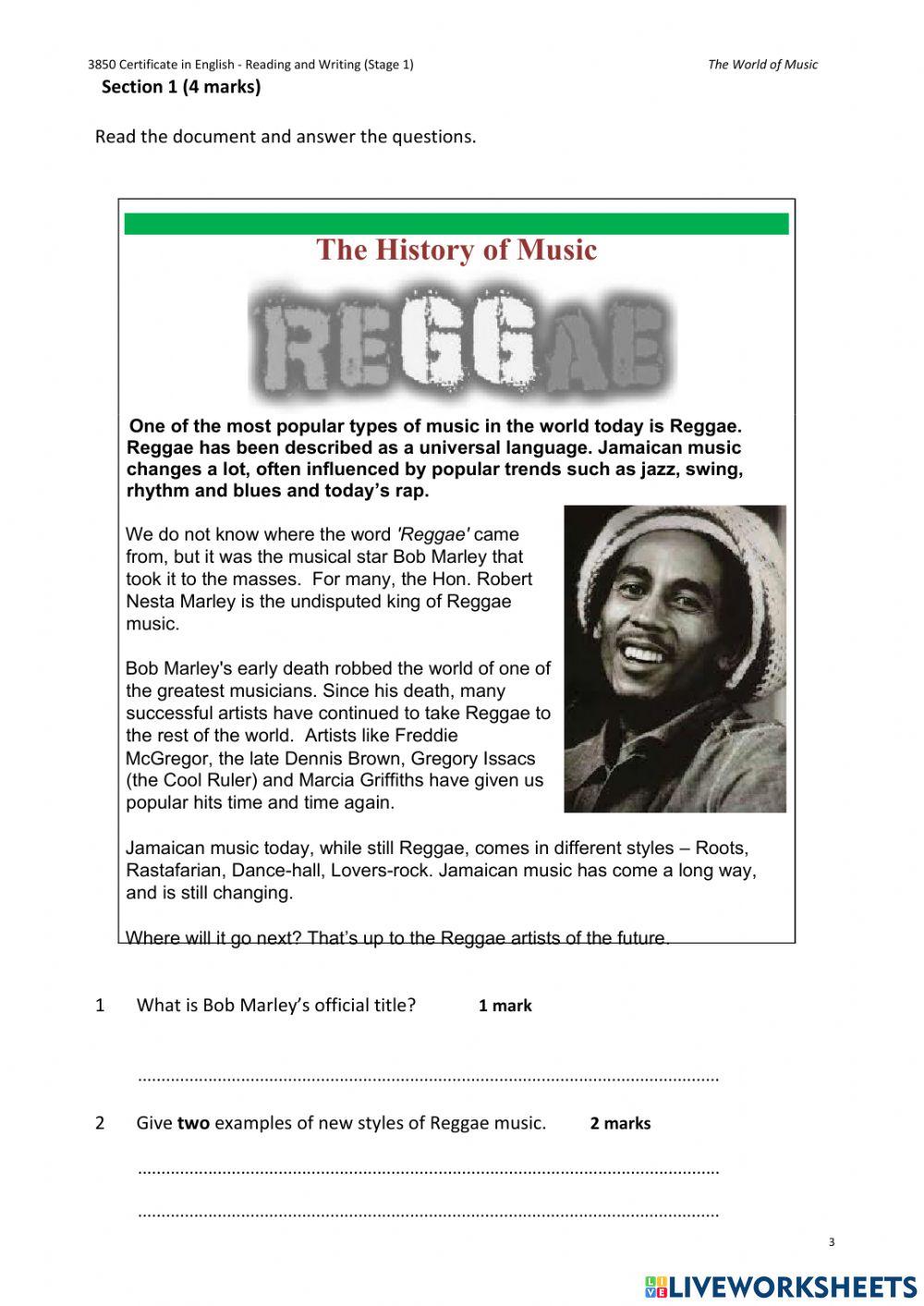 City & Guilds Stage 1