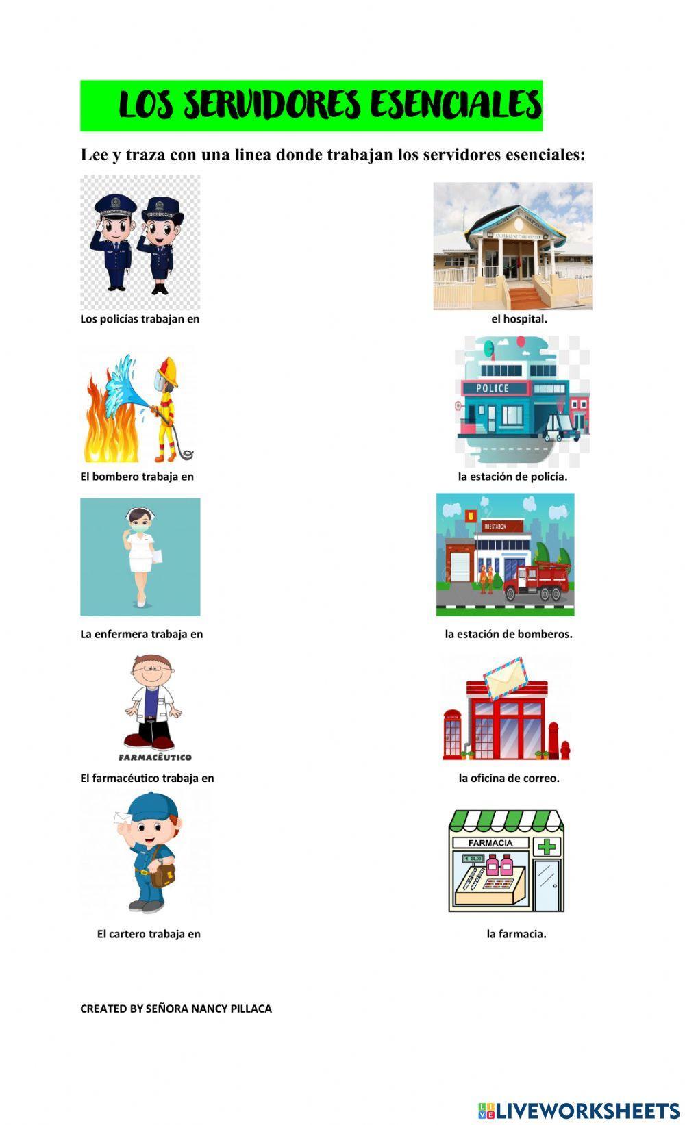 Servidores Esenciales