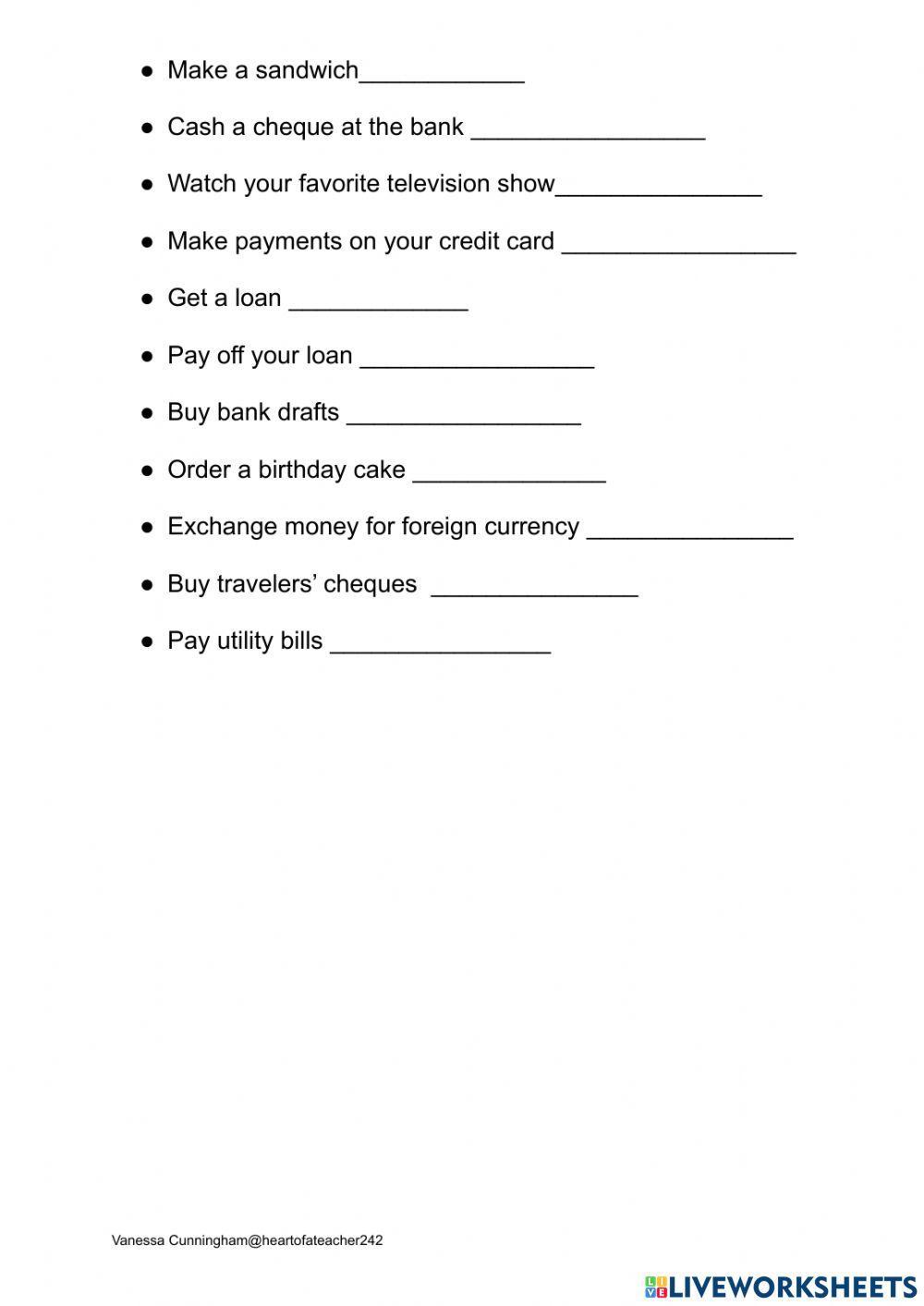 Banking and Insurance