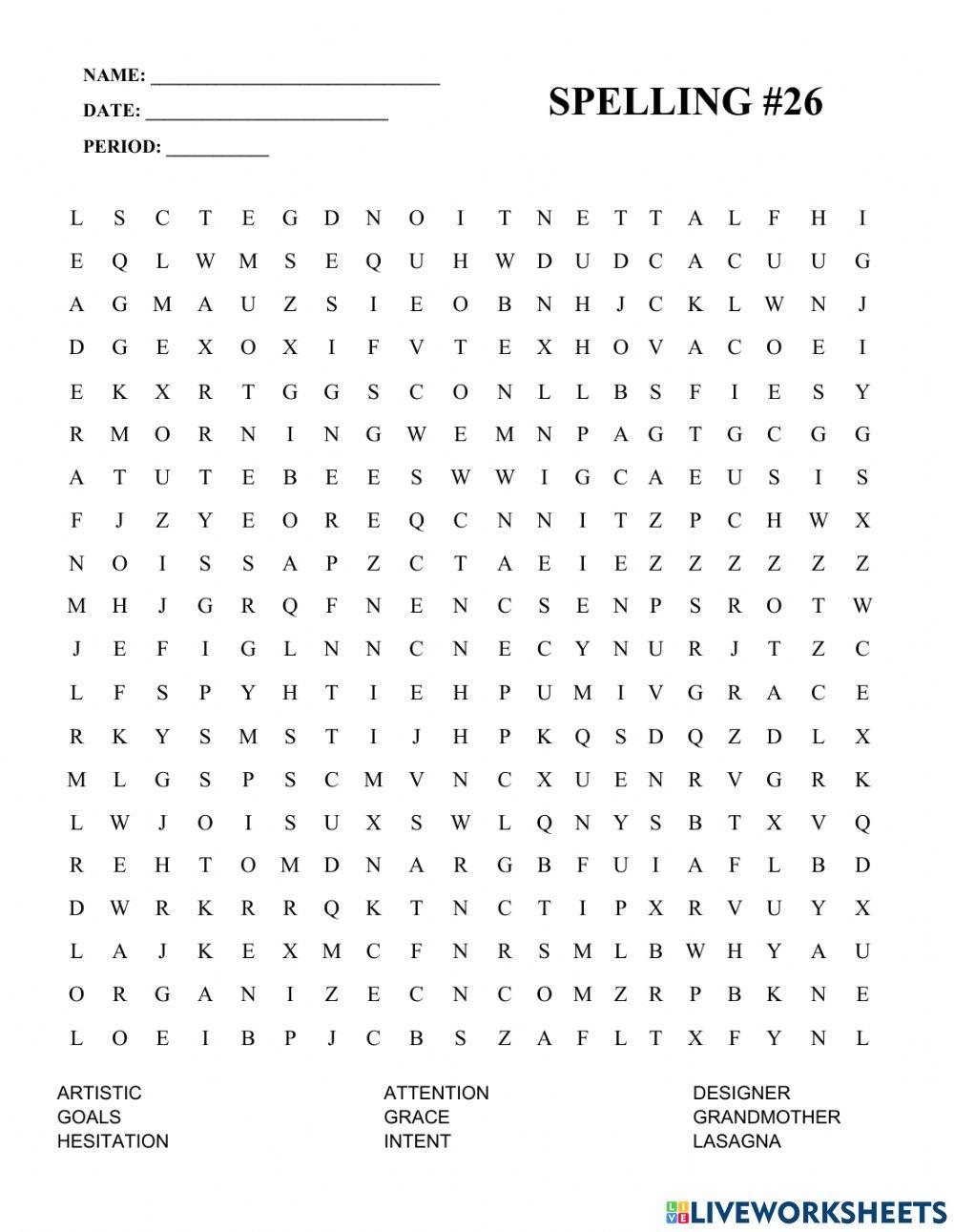Word search -26