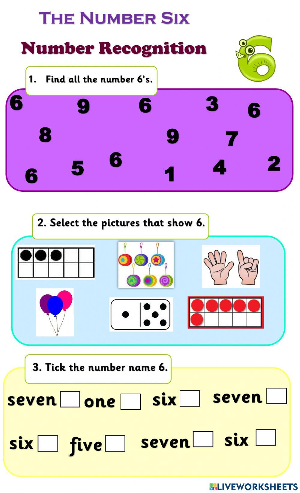 All about the number 6 All about the number 6