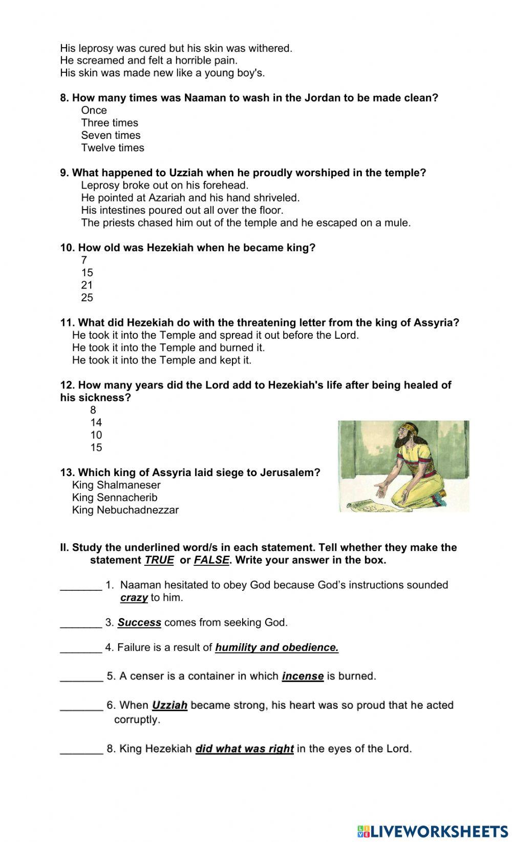 3rd Qtr. Quiz no.2 - BCL Primary