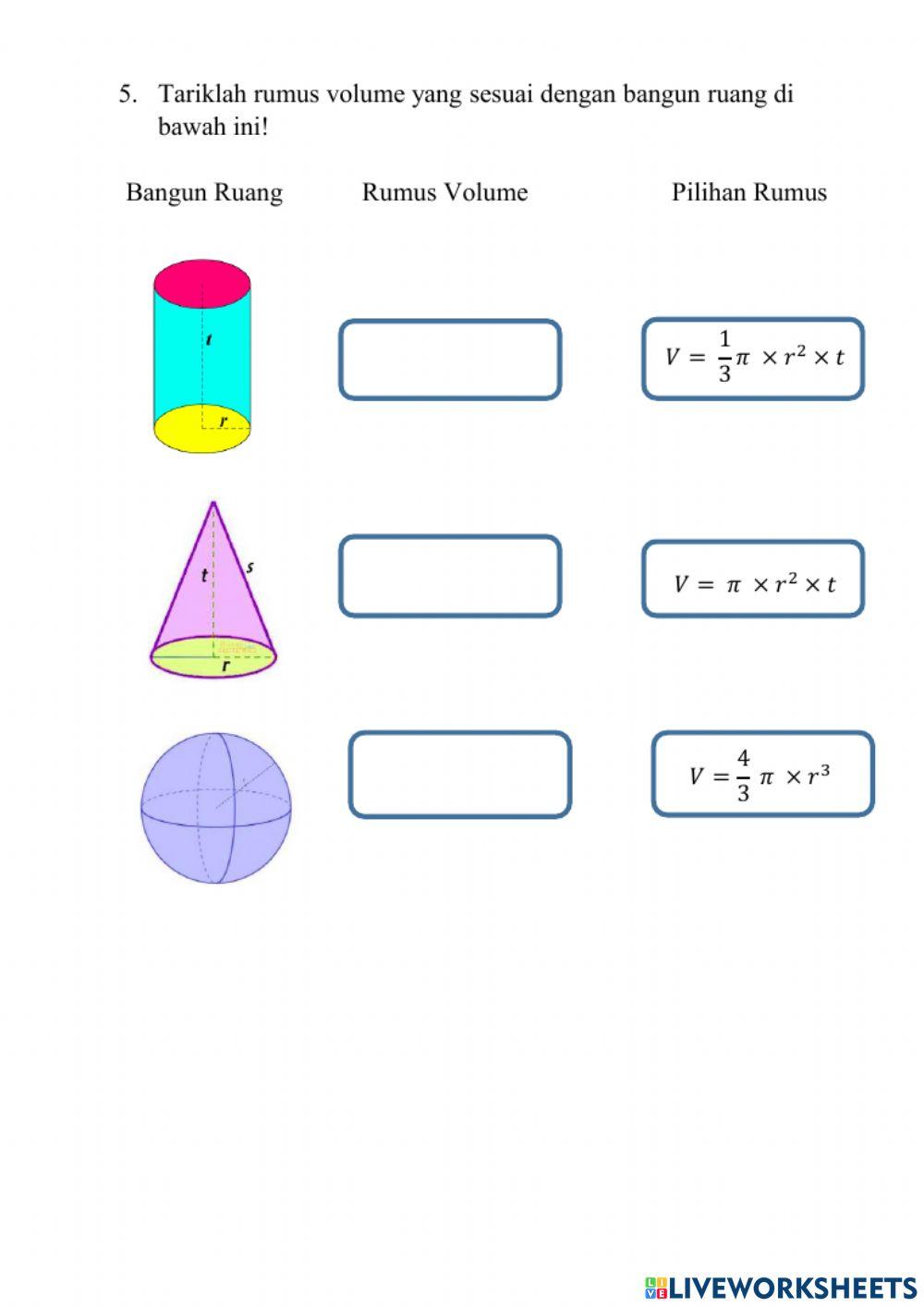 Bangun Ruang Sisi Lengkung