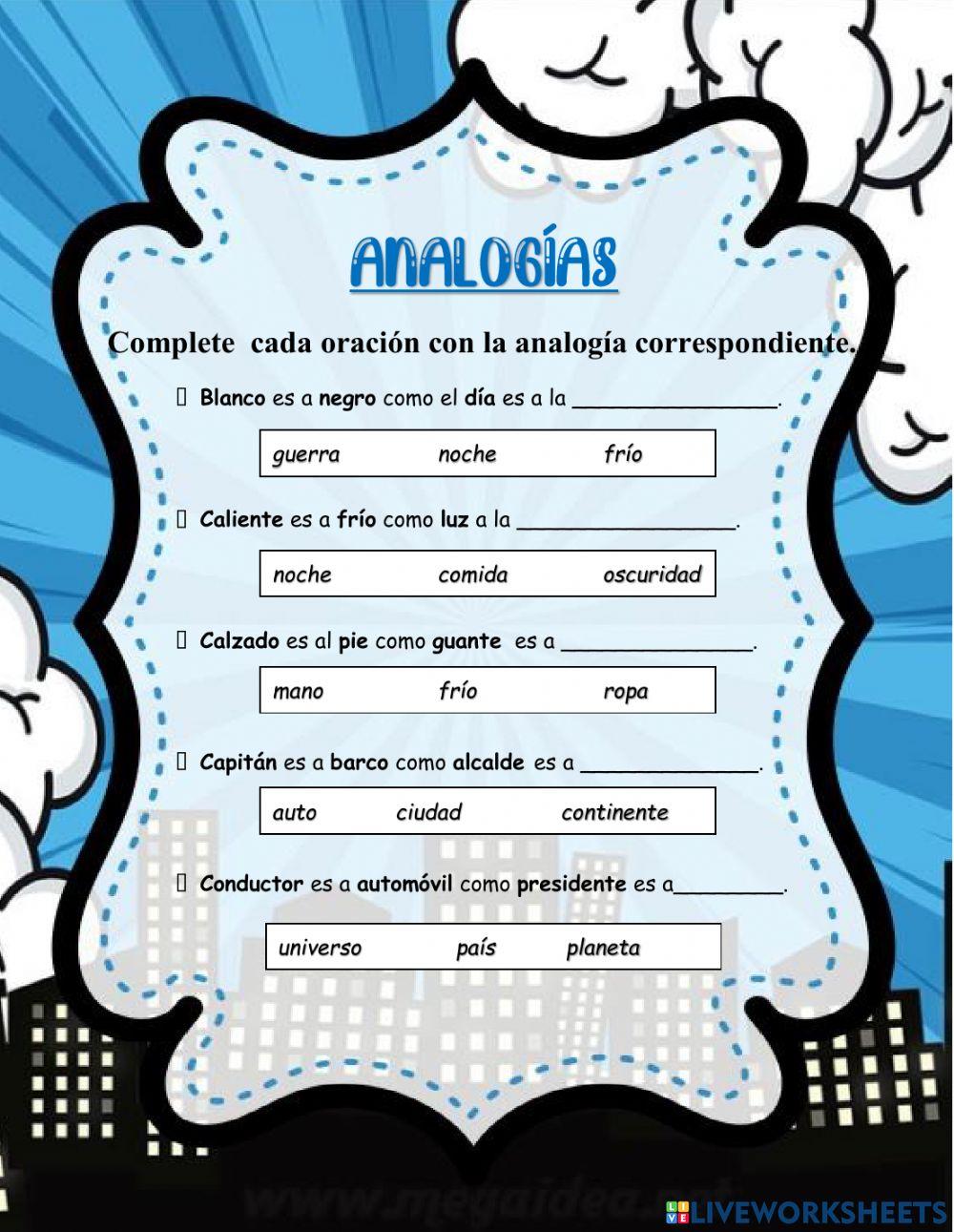 Analogías