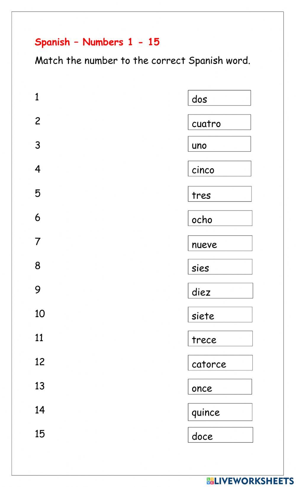 spanish-numbers-1-15-worksheet-live-worksheets