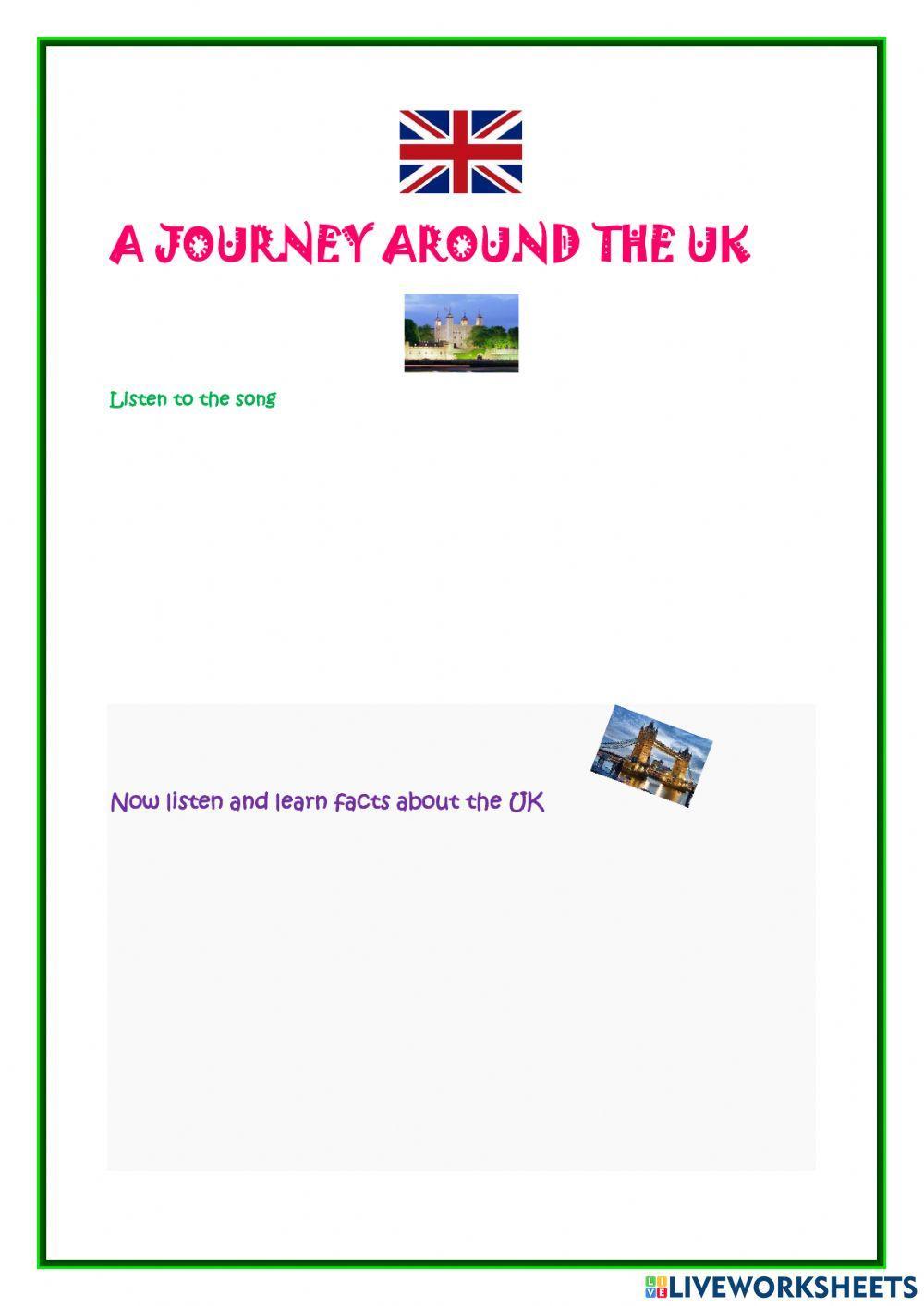 A journey around the UK