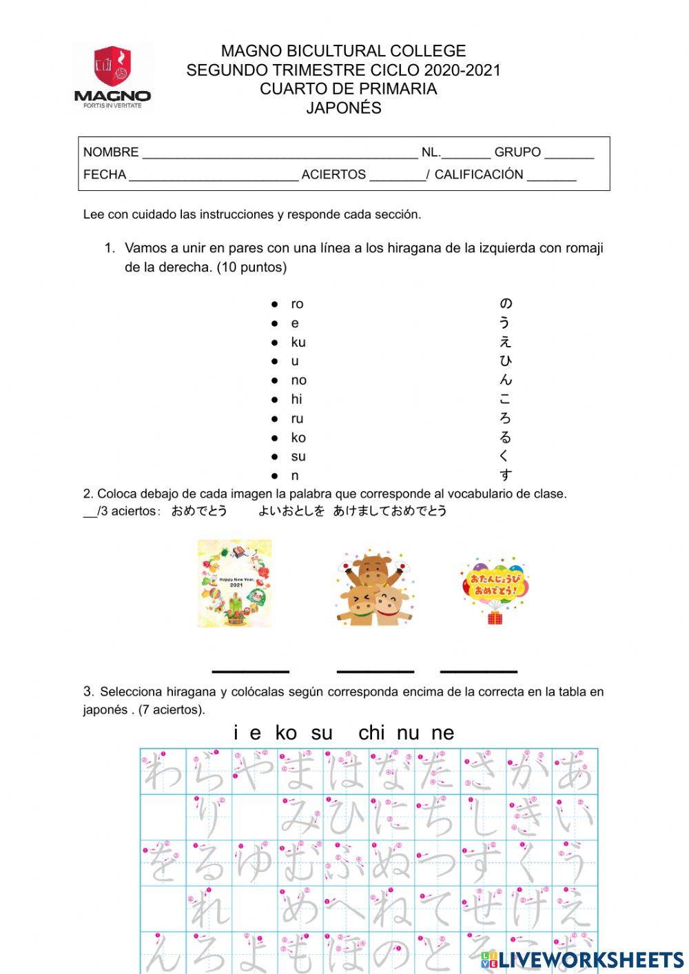 Examen jp 4o.