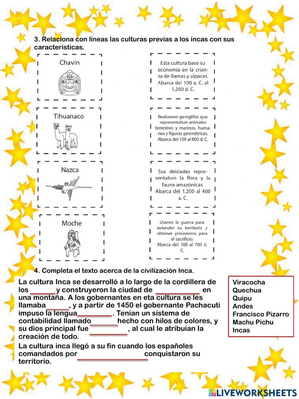 Examen 2trim Historia 6°
