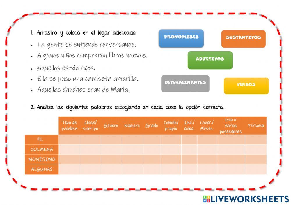 Análisis morfológico