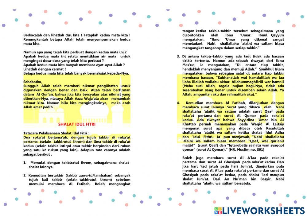 Buku panduan ramadhan 1