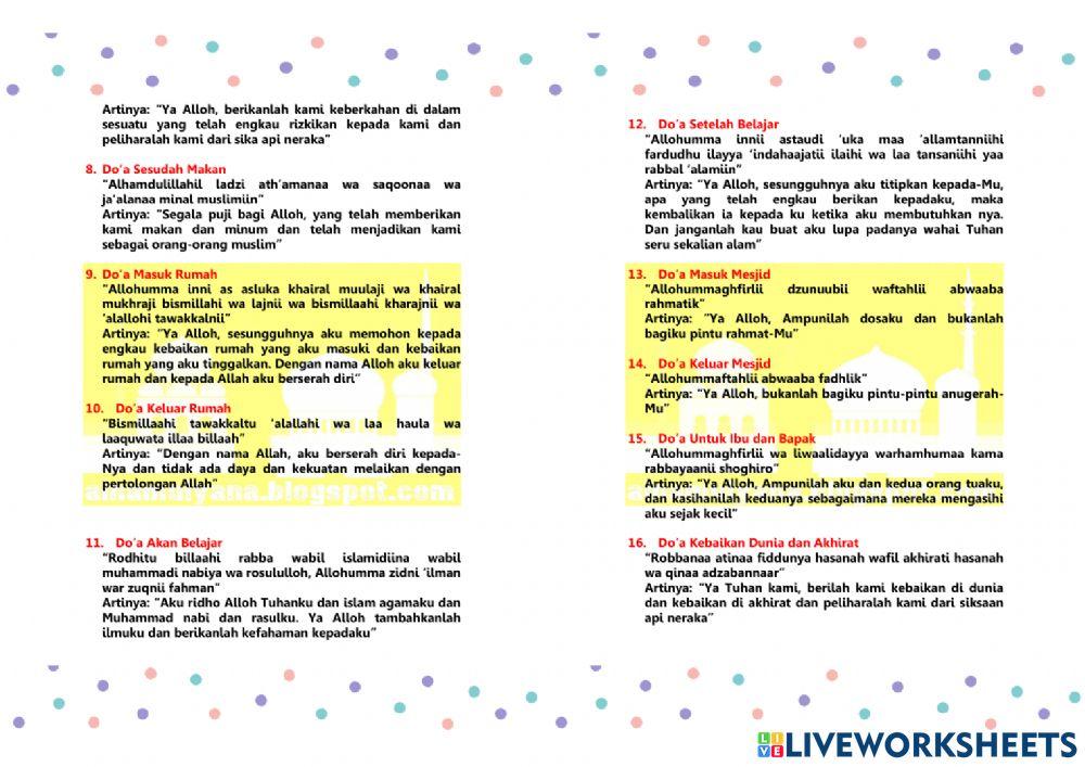 Buku panduan ramadhan 1