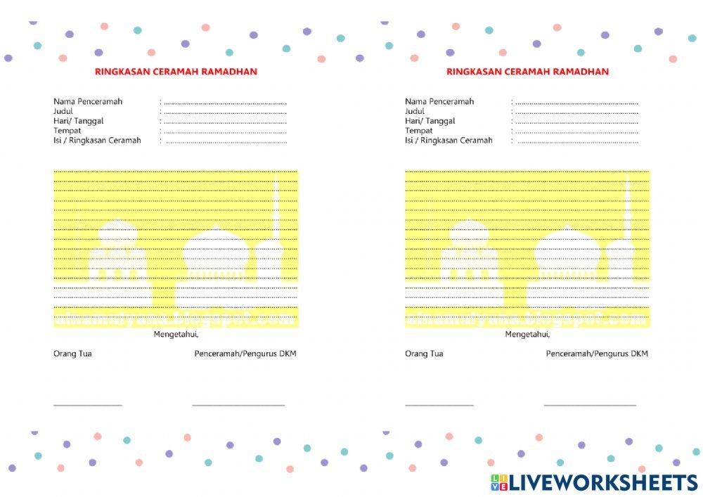 Buku panduan ramadhan 1