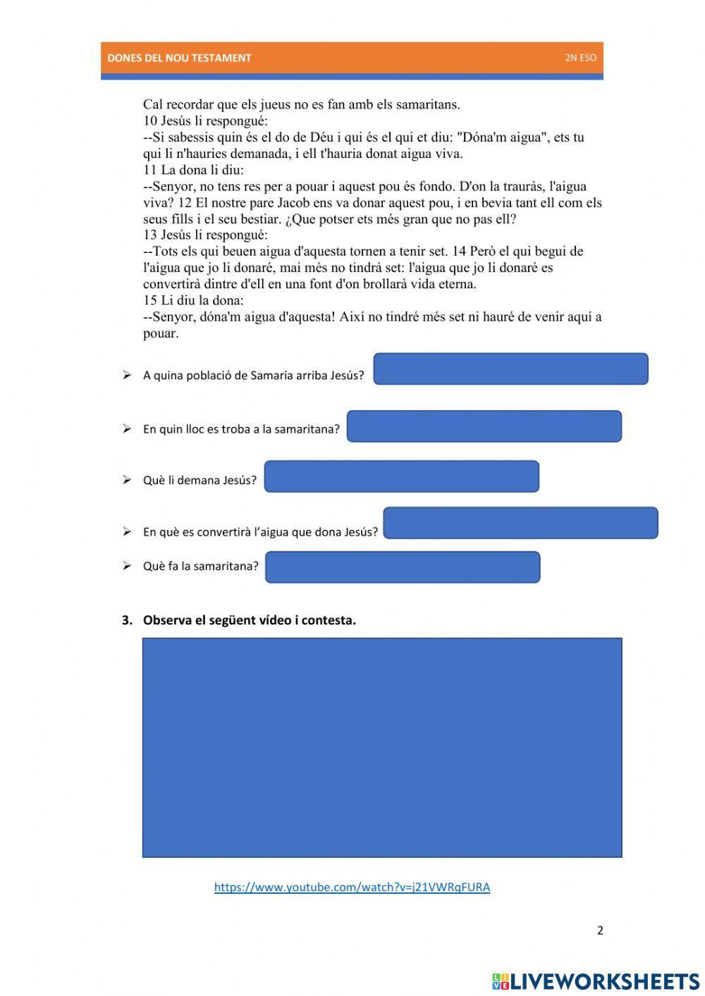 Dones en el nou testament