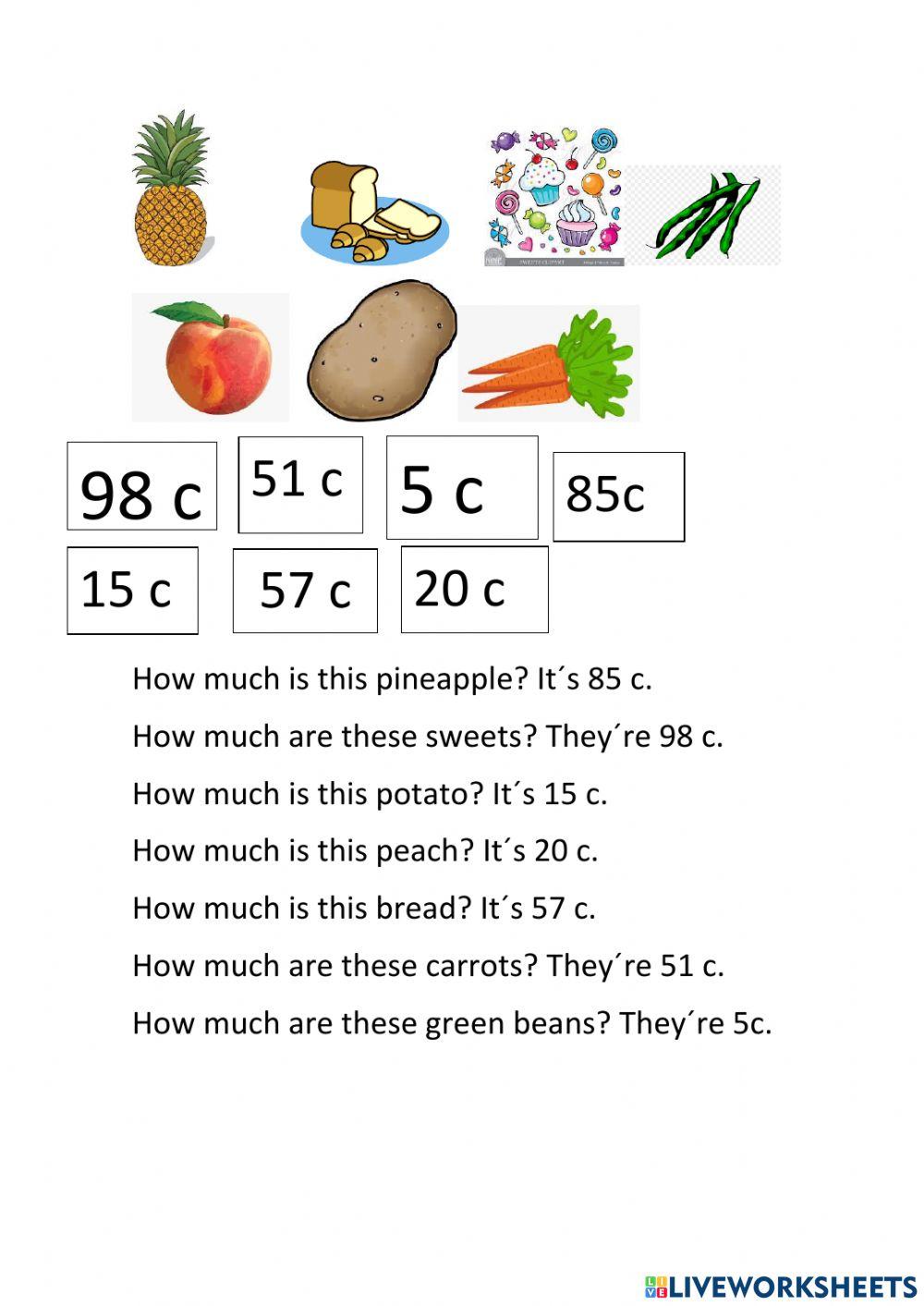 Food topic revision