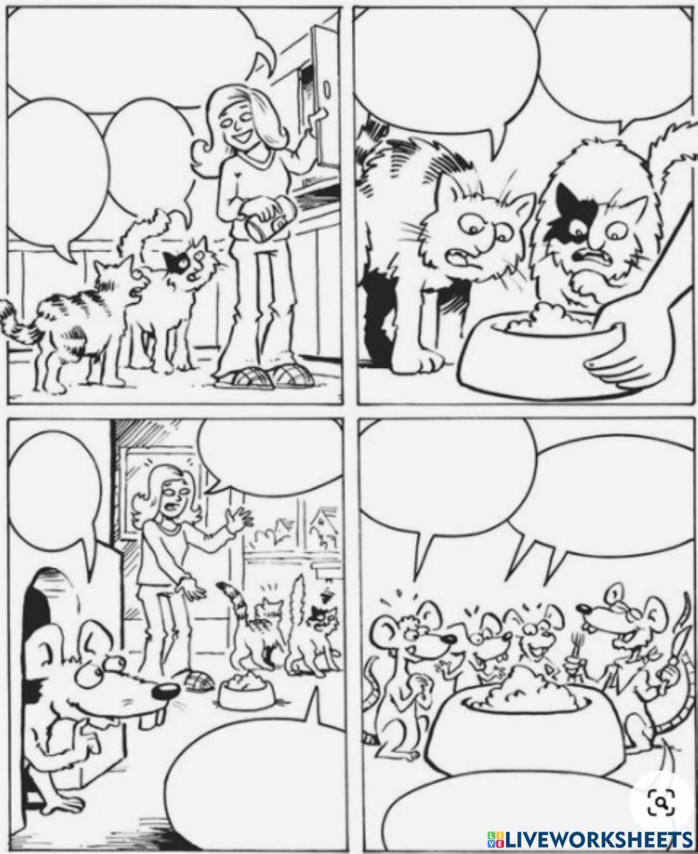 Comic Strip Fill-in