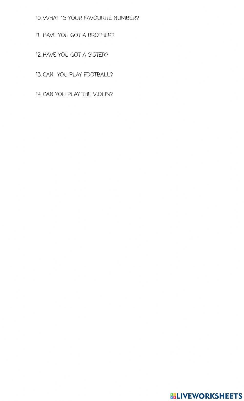 QUESTIONS AND ANSWERS