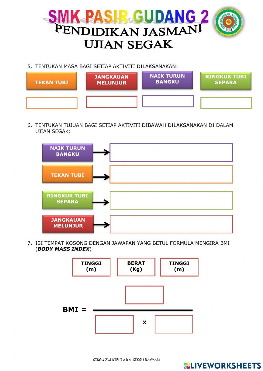 Pengetahuan asas ujian segak