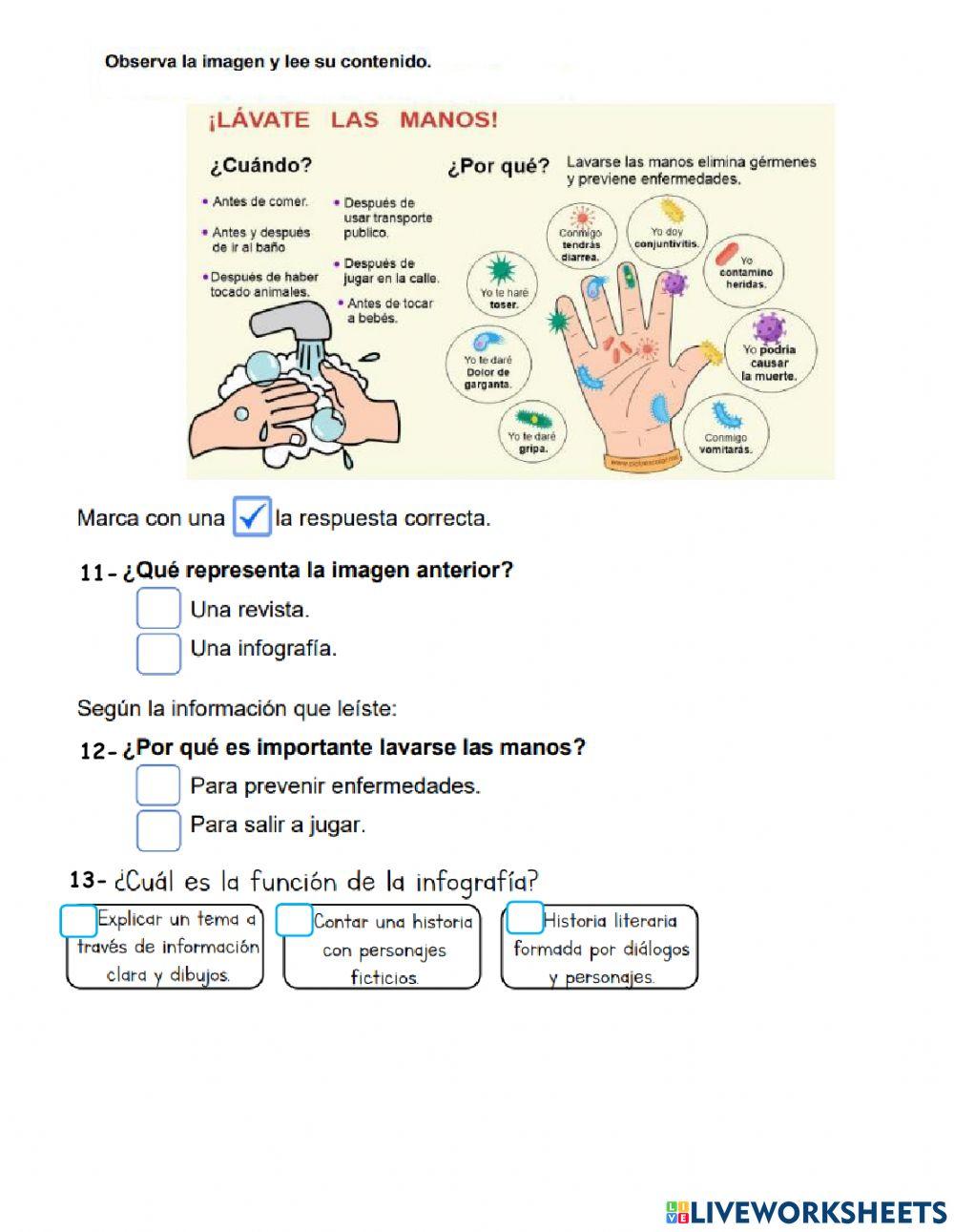 Evaluación Español 2do trimestre