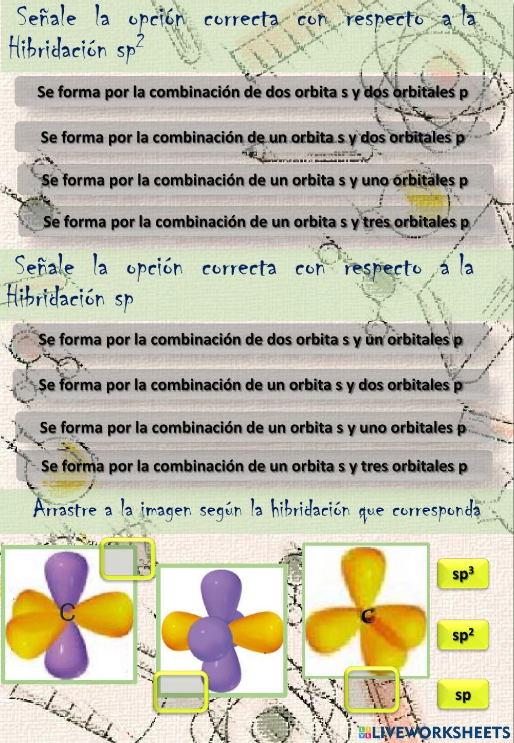 Hibridación del Carbono