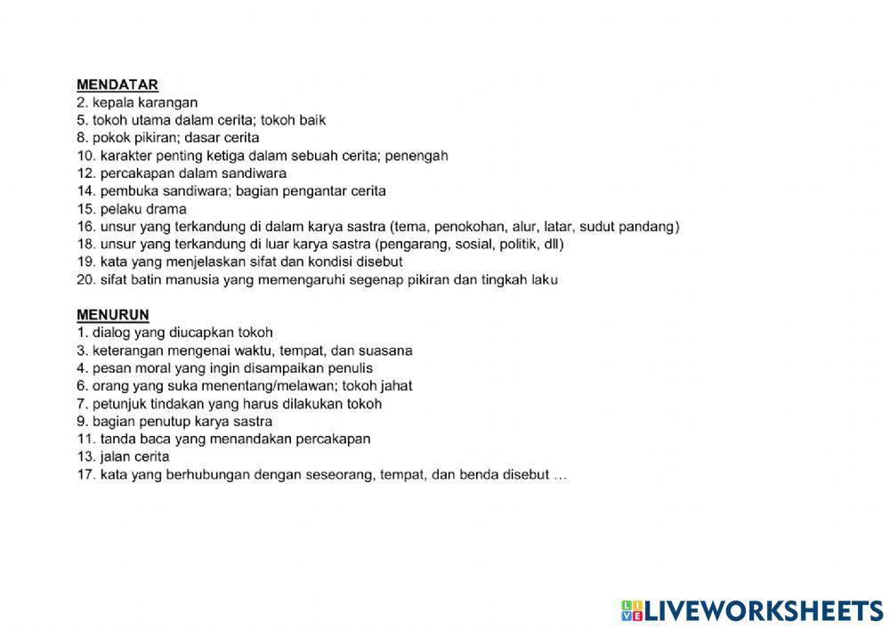 Teka-teki Teks Drama