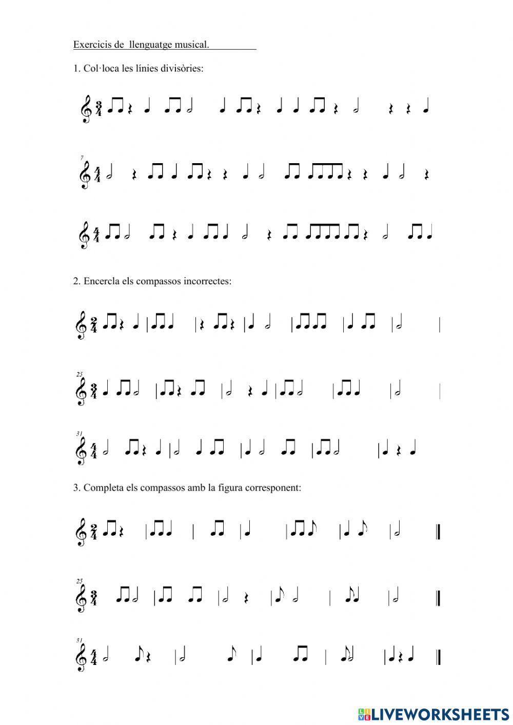 Compassos i línies divisòries