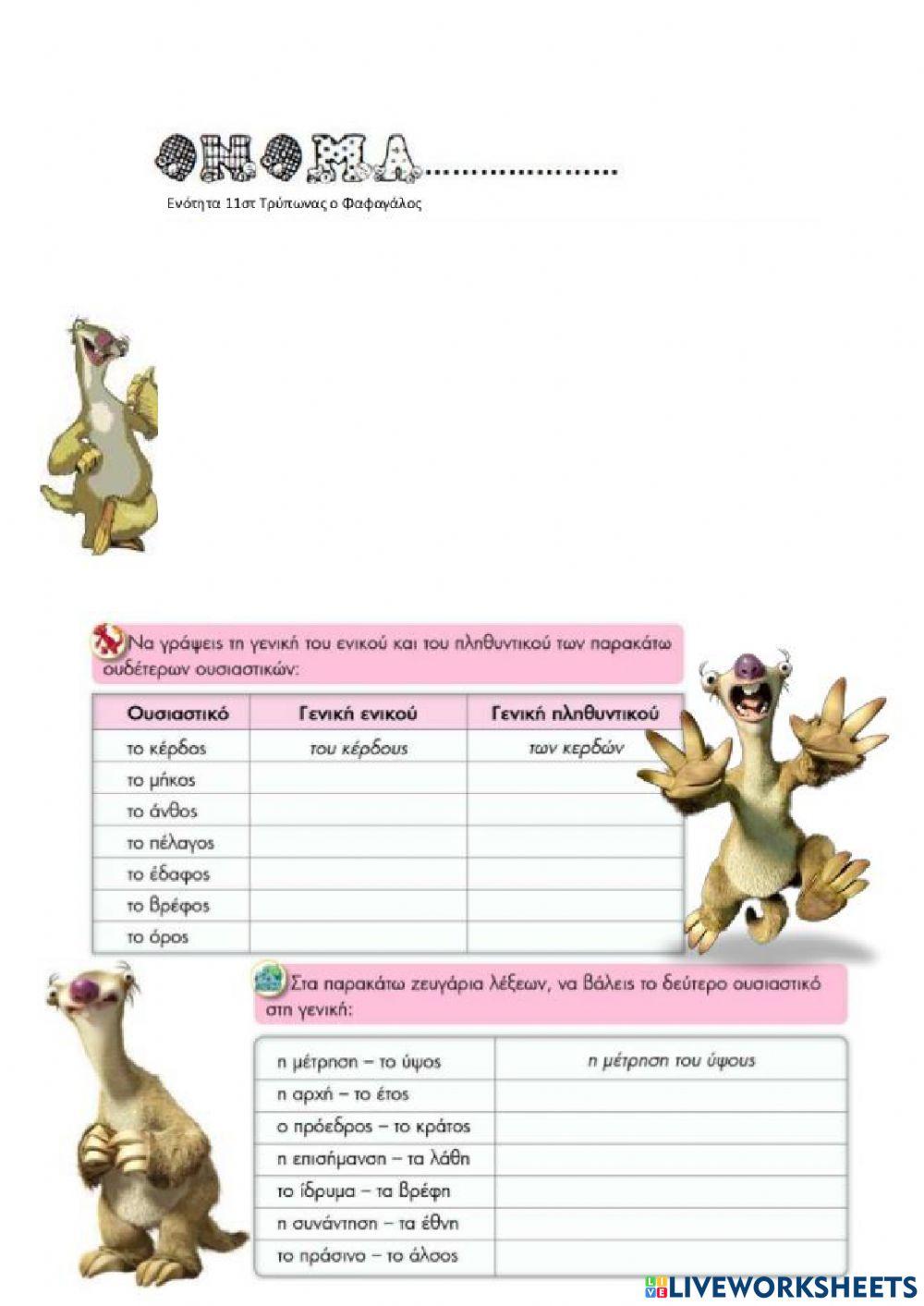 Τρύπωνας ο φαφαγάλος (β)