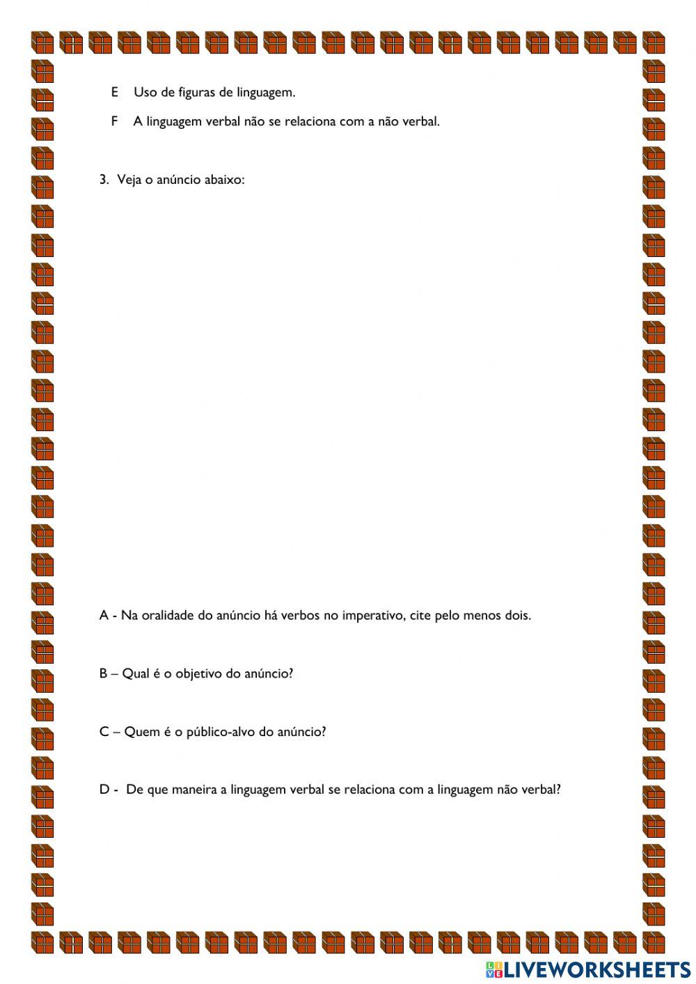 Anúncio Publicitário