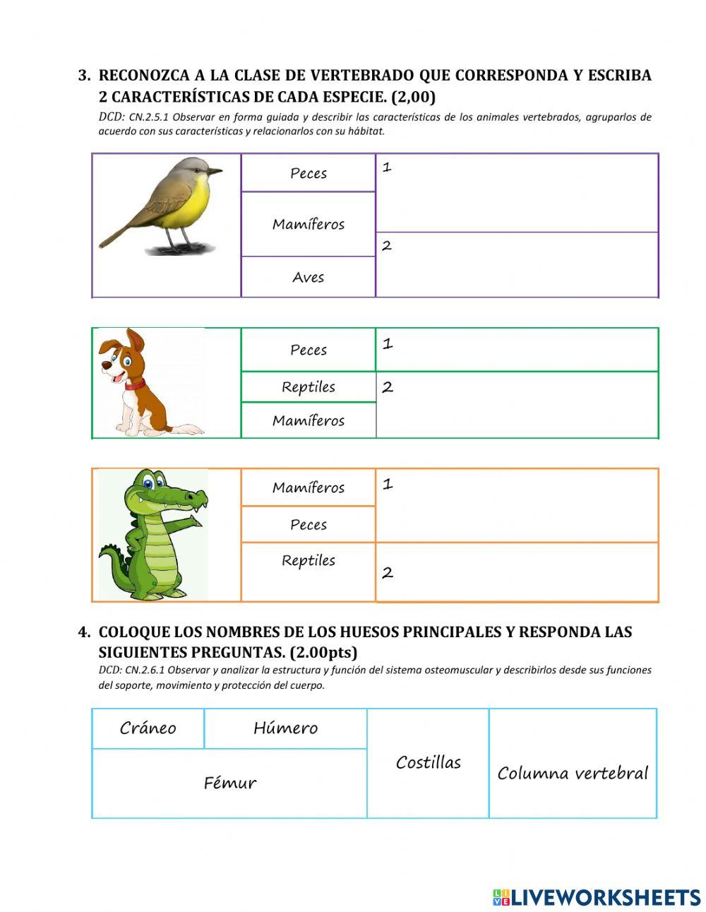 Ciencias examen qii