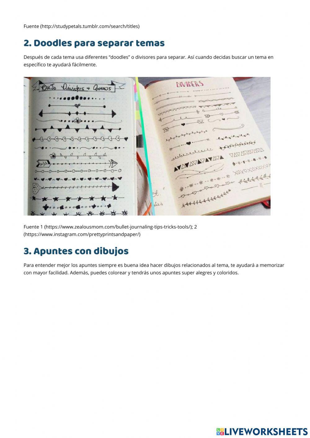 Como crear tus apuntes bonitos