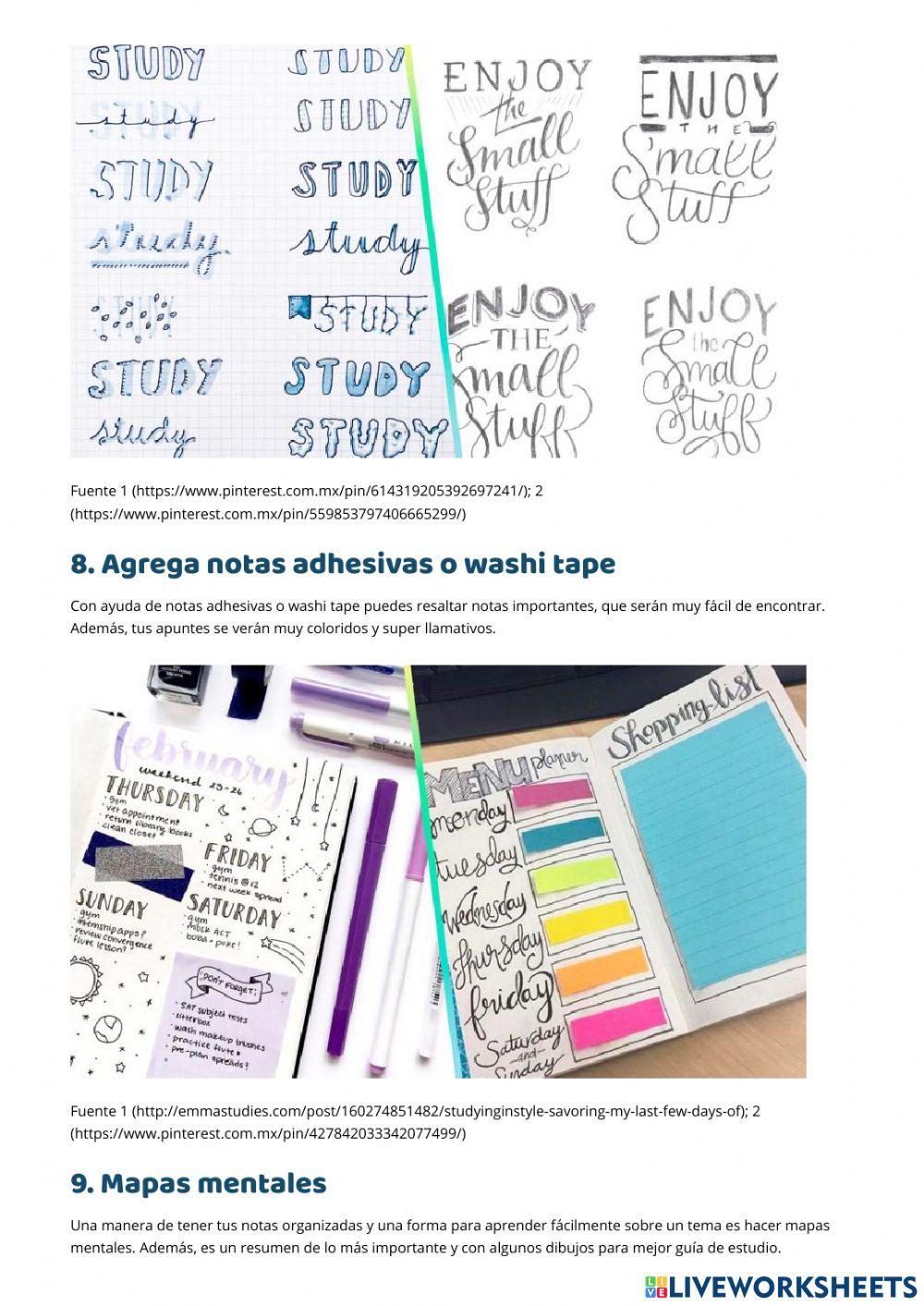 Como crear tus apuntes bonitos