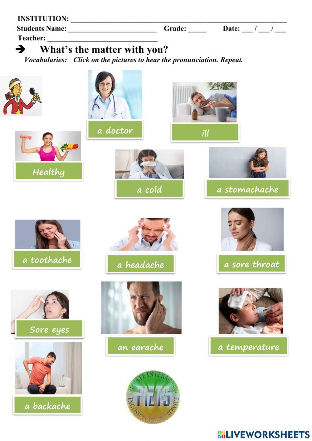 What's wrong with you?