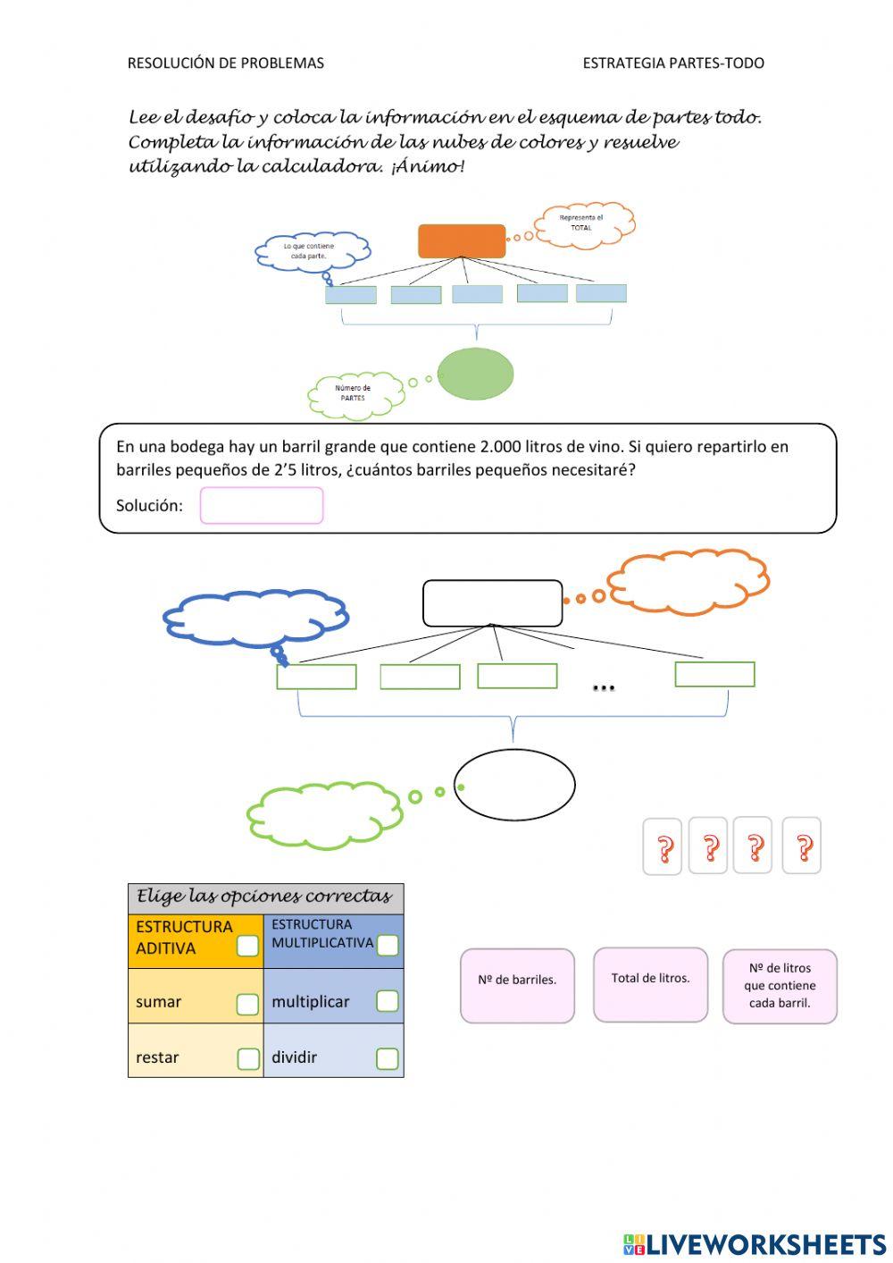Los barriles de vino.