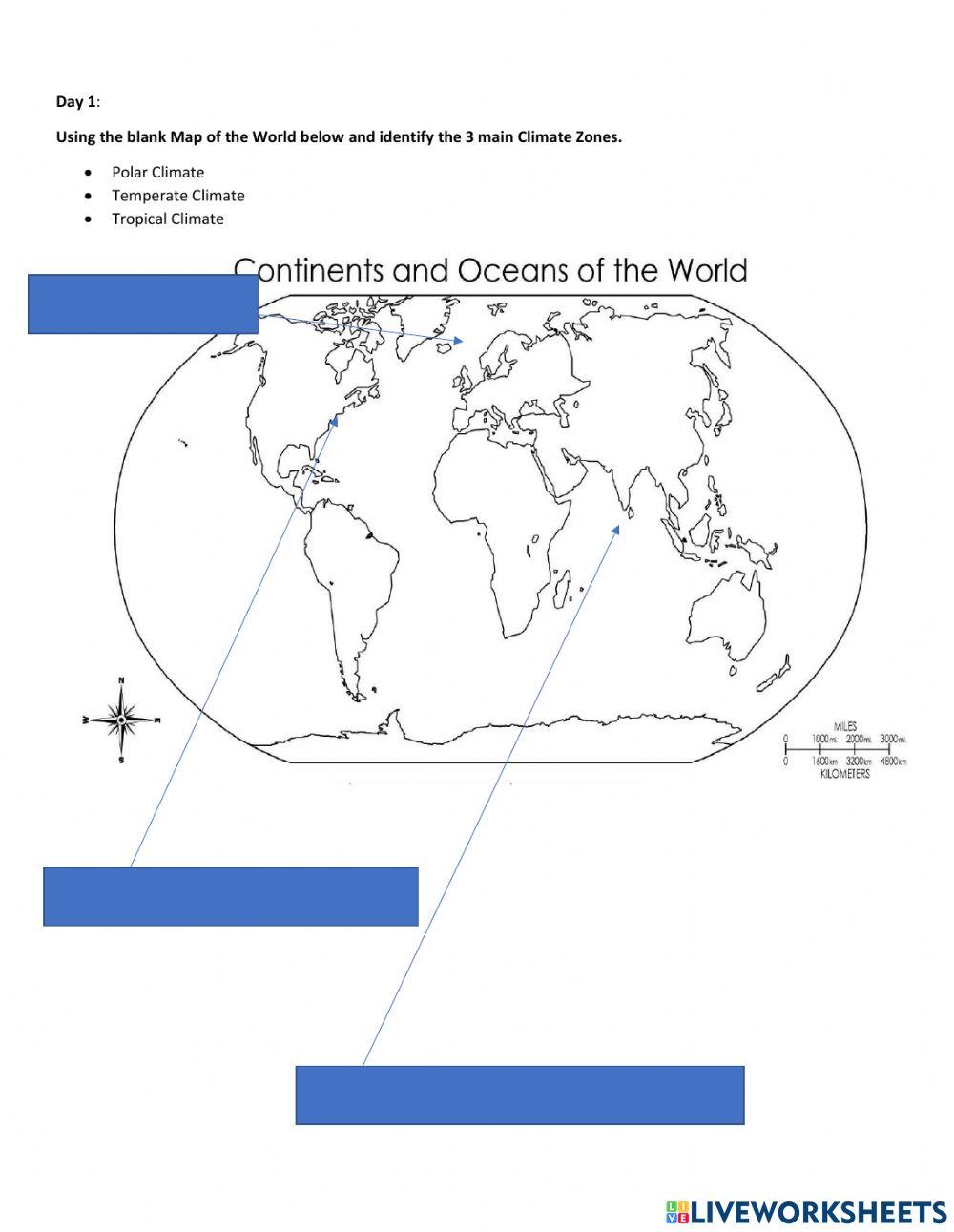 Climate zones