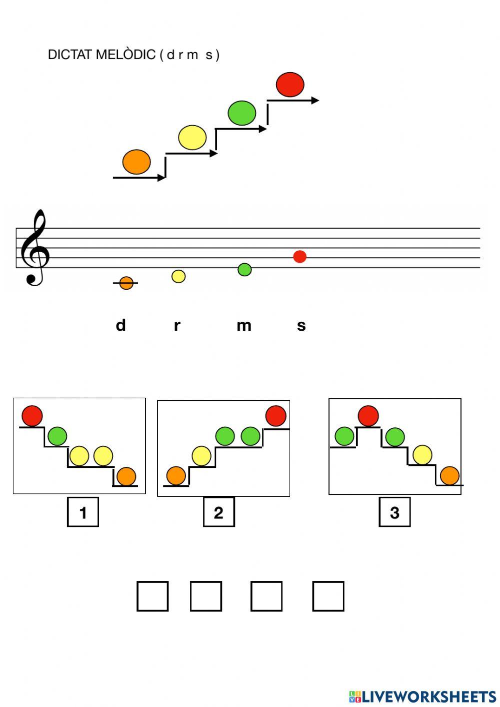 Dictat melòdic (3er 3)