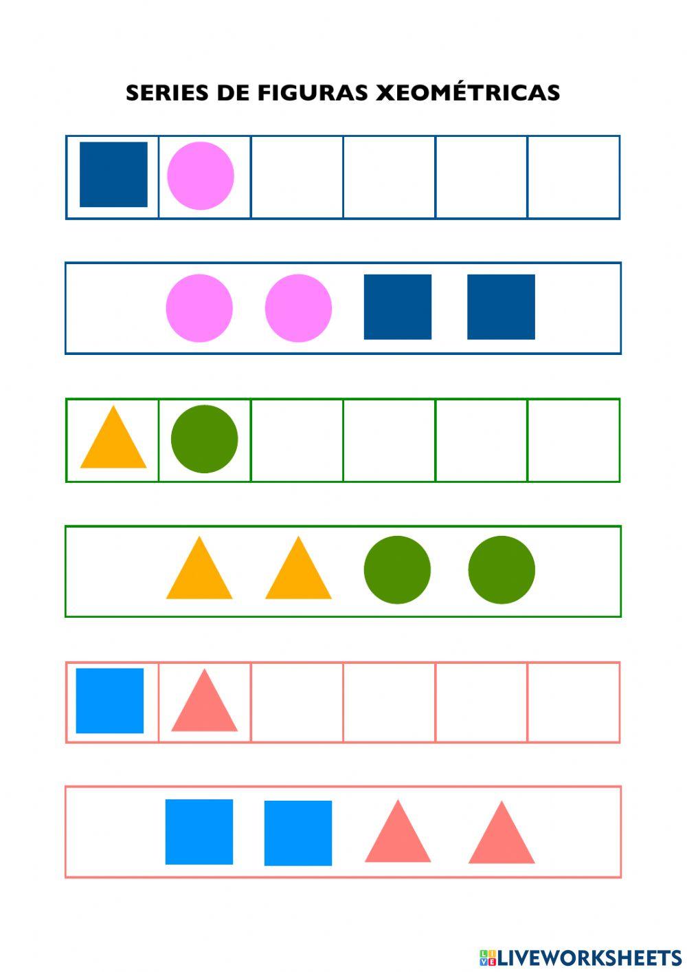 Series figuras xeométricas