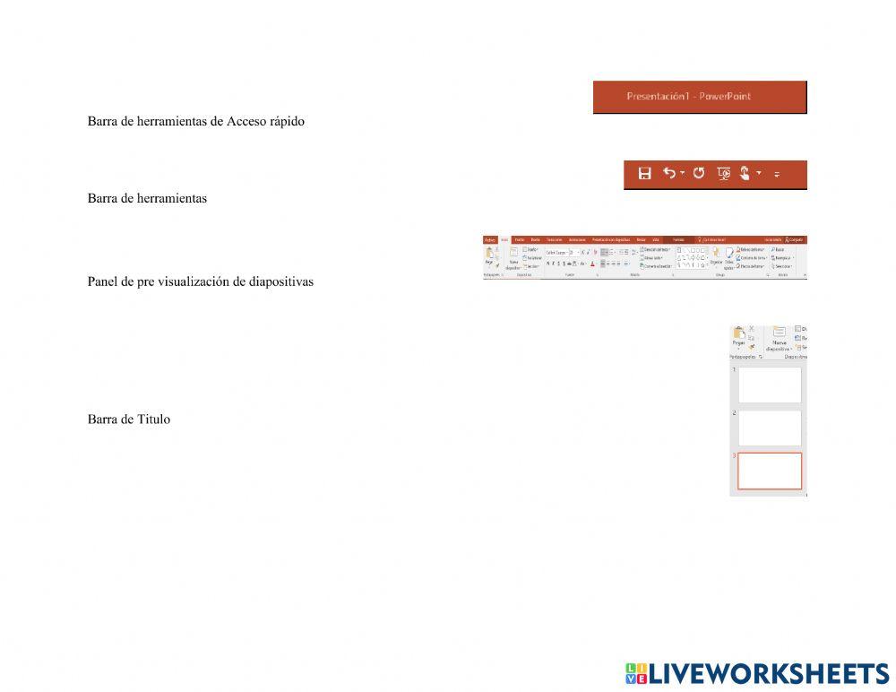 Partes de la Ventana de Power Point