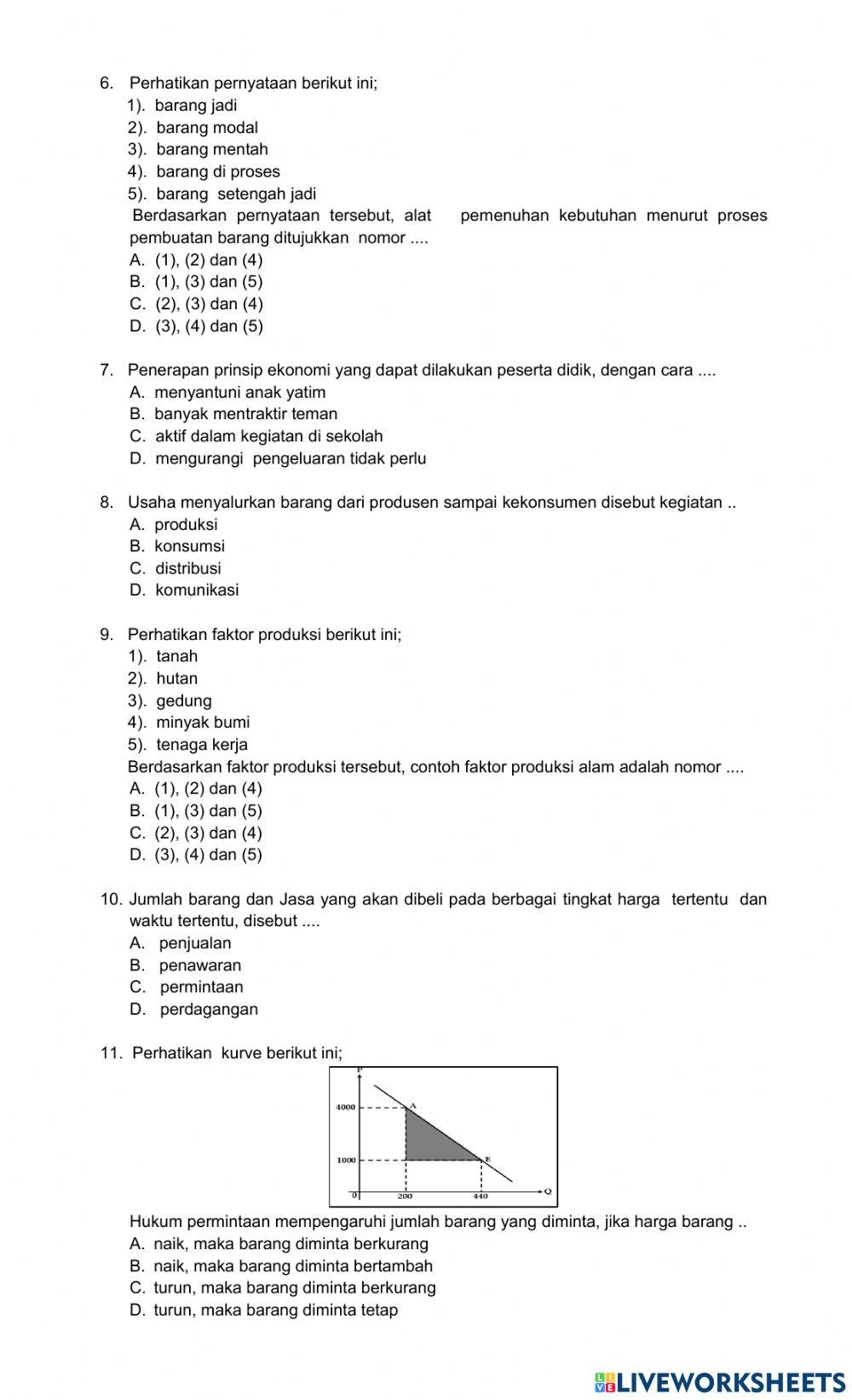 Soal ips bab 3 kelas 7
